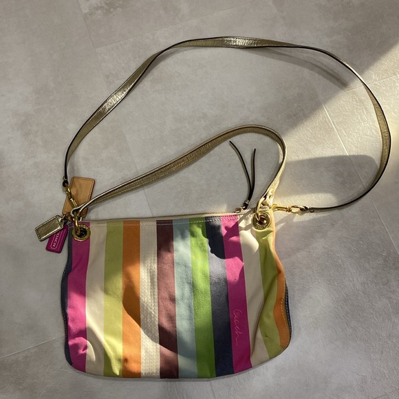 Multicolored coach purse - Picture 3 of 6